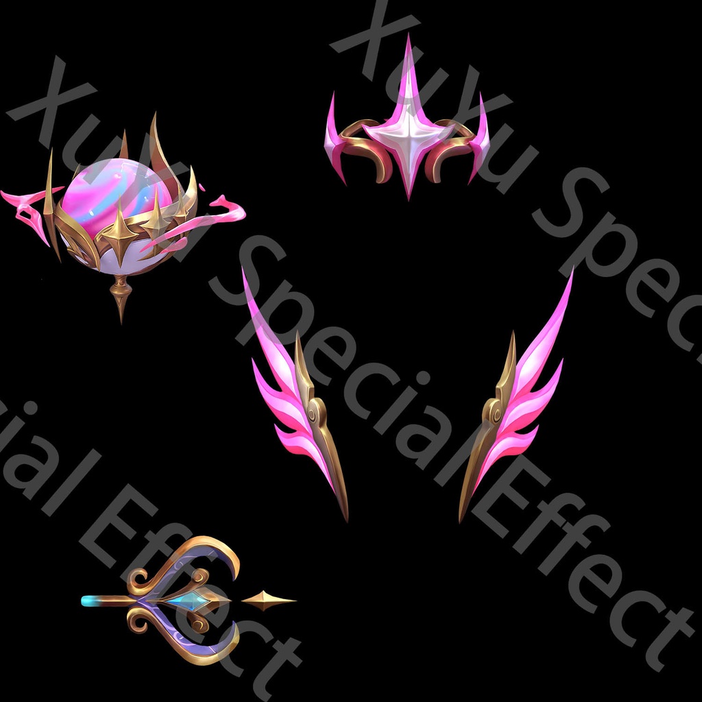 時計仕掛けの舞姫オリアナコスプレ用特殊効果LOLリーグ・オブ・レジェンズ | The Lady of Clockwork Oriana Cosplay LoL League of Legends Effect キャラクタースキルのポスト合成に対応PSD+PNGデジタルファイル|即時自動発送