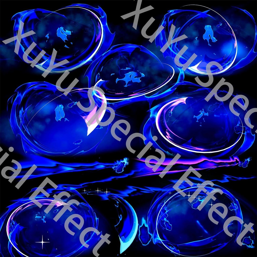 ゼンゼロ 星見雅 コスプレ用エフェクト | Hoshimi Miyabi Zenless Zone Zero Cosplay Effect キャラクタースキルのポスト合成に対応PSD+/PNGデジタルファイル|即時自動発送