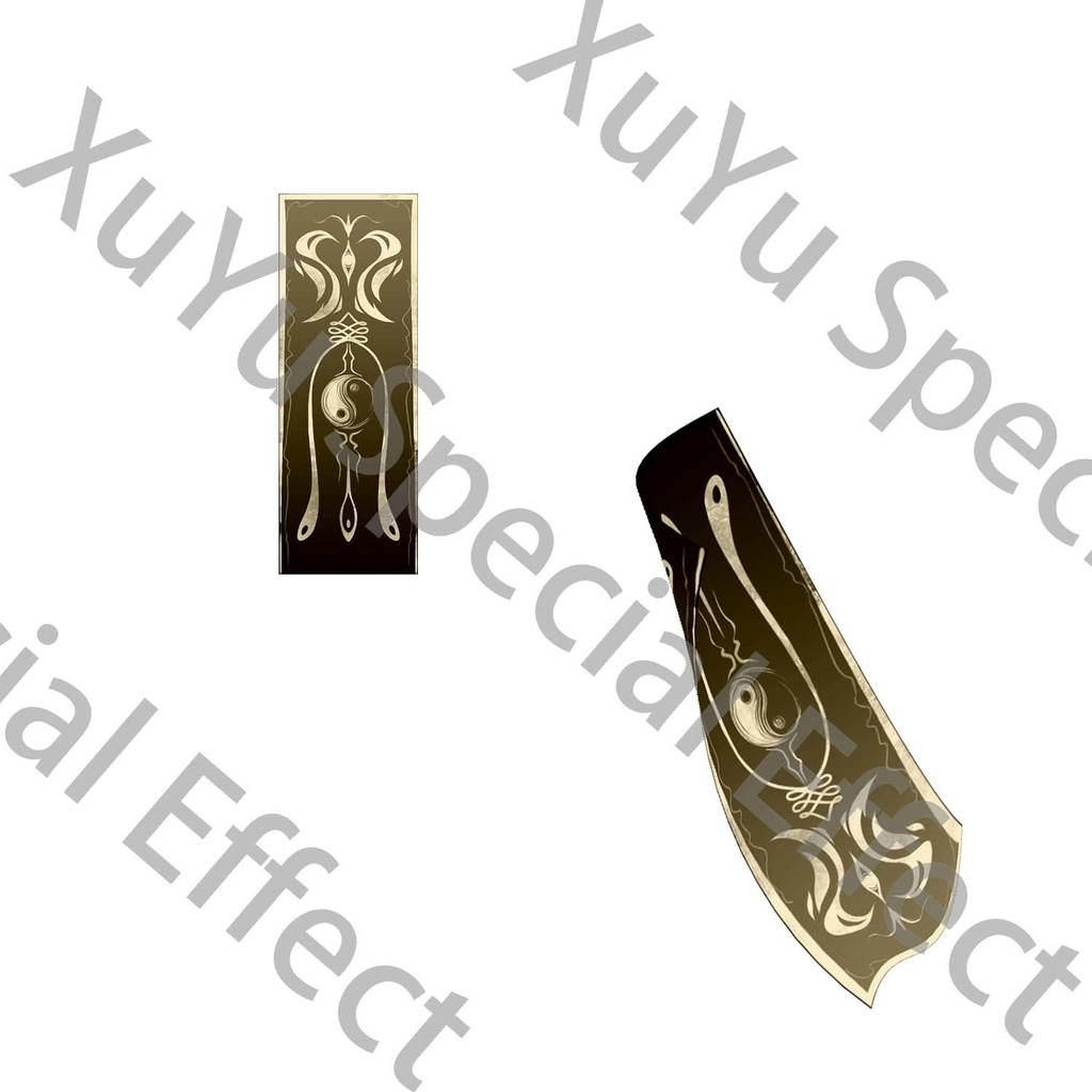 ゼンゼロ 儀玄 コスプレ用エフェクト | Yixuan Zenless Zone Zero Cosplay Effect キャラクタースキルのポスト合成に対応PSD+/PNGデジタルファイル|即時自動発送