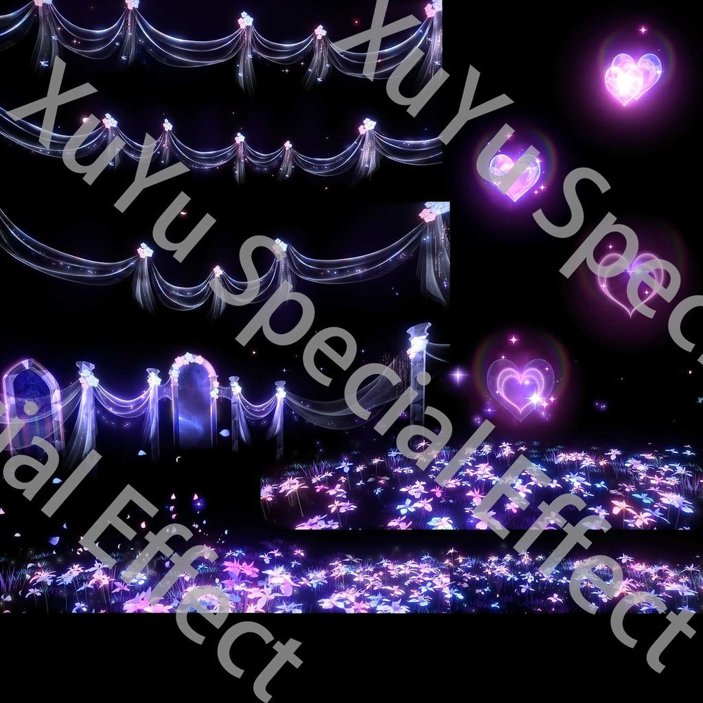 崩壊:スターレイル キュレネ コスプレ用特殊効果|Honkai: Star Rail Cyrene Effectsキャラクタースキルのポスト合成に対応PNG/PSD+PNGデジタルファイル|即時自動発送