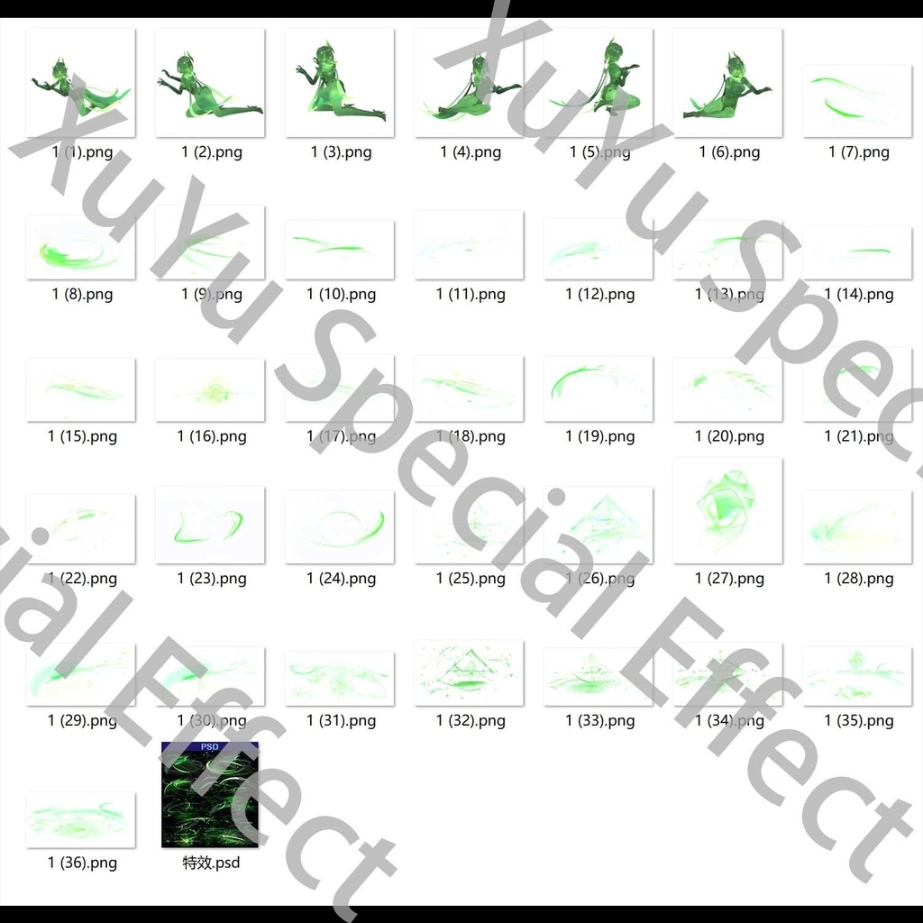 原神ネフェル コスプレ用エフェクト|Genshin Impact Nefer Cosplay Effectキャラクタースキルのポスト合成に対応PNG/PSD+PNGデジタルファイル|即時自動発送