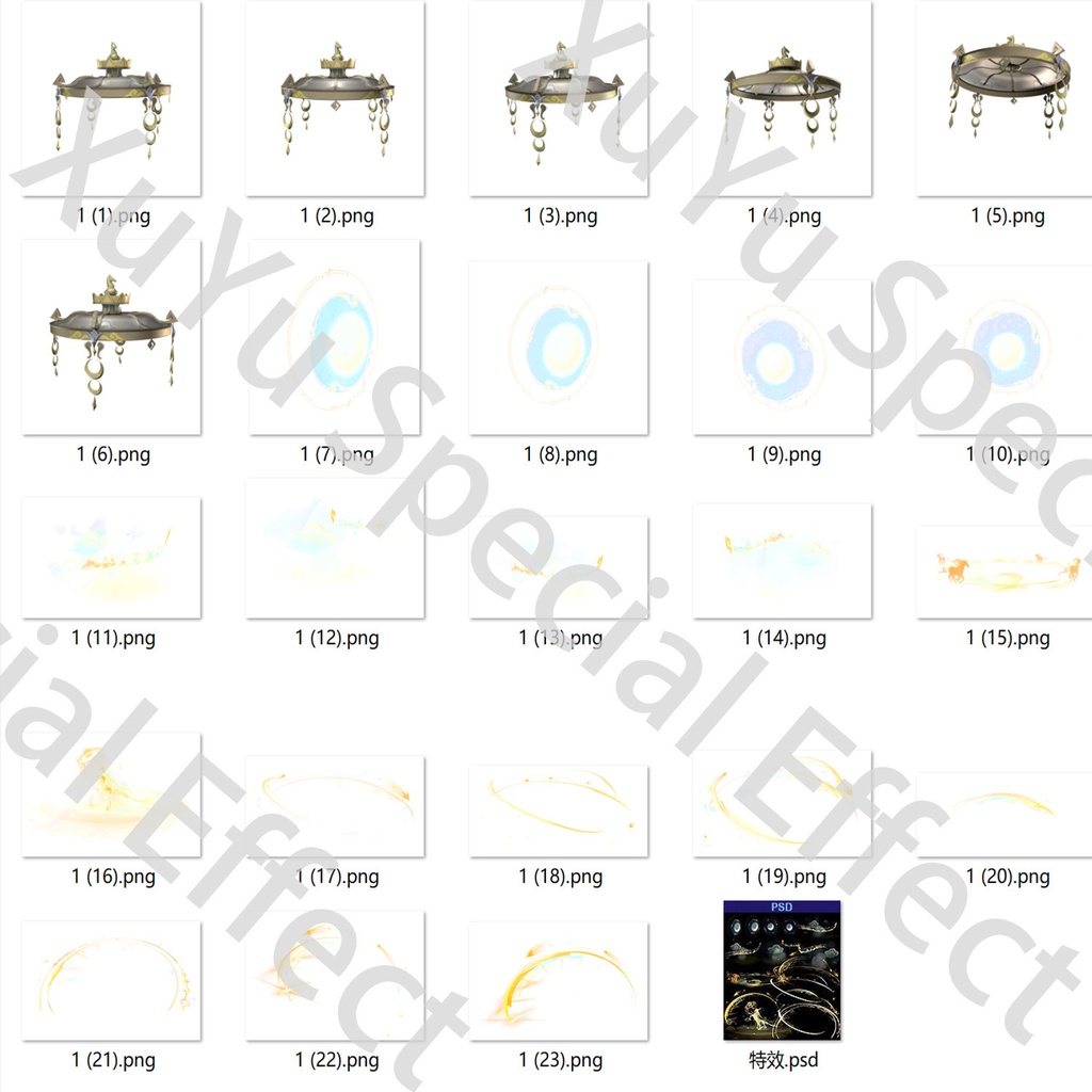 原神兹白 コスプレ用エフェクト|Genshin Impact Zibai Cosplay Effectキャラクタースキルのポスト合成に対応PNG/PSD+PNGデジタルファイル|即時自動発送