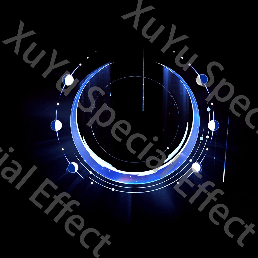 原神コロンビーナ コスプレ用エフェクト|Genshin Impact Columbina Cosplay Effectキャラクタースキルのポスト合成に対応PNG/PSD+PNGデジタルファイル|即時自動発送