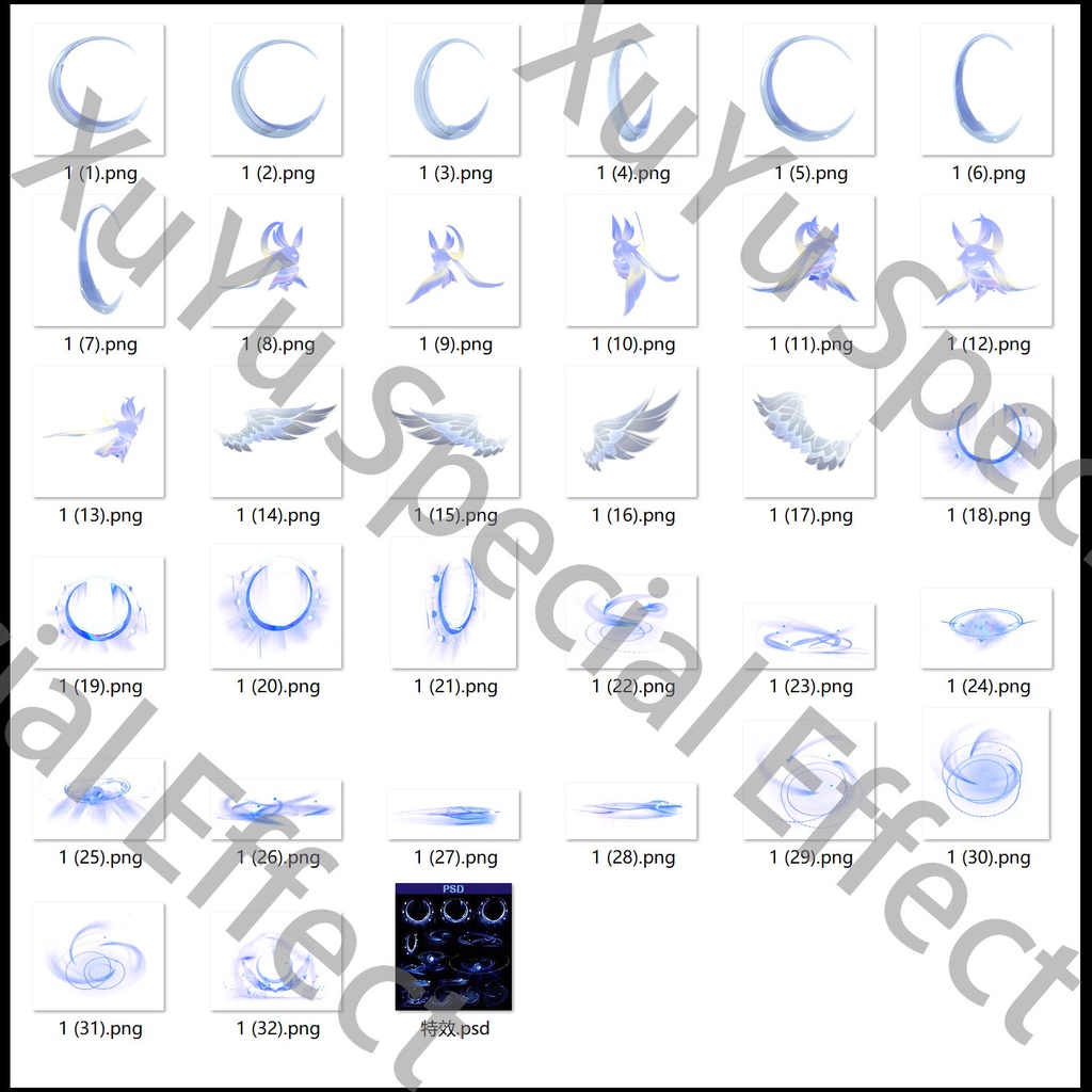 原神コロンビーナ コスプレ用エフェクト|Genshin Impact Columbina Cosplay Effectキャラクタースキルのポスト合成に対応PNG/PSD+PNGデジタルファイル|即時自動発送