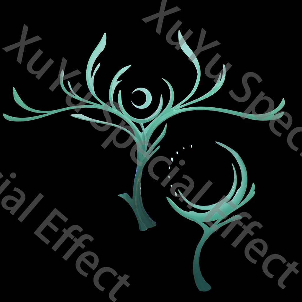 原神ラウマ コスプレ用エフェクト|Genshin Impact Lauma Cosplay Effectキャラクタースキルのポスト合成に対応PNG/PSD+PNGデジタルファイル|即時自動発送