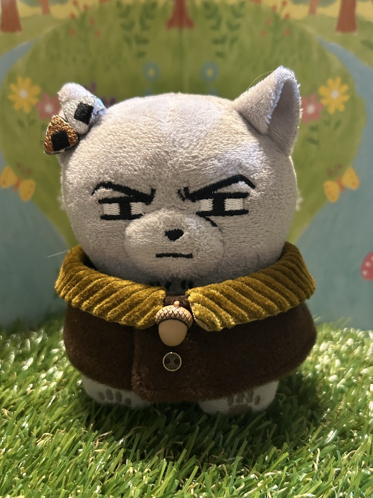 どんぐりボタンのてるてるトップス　ブラウン