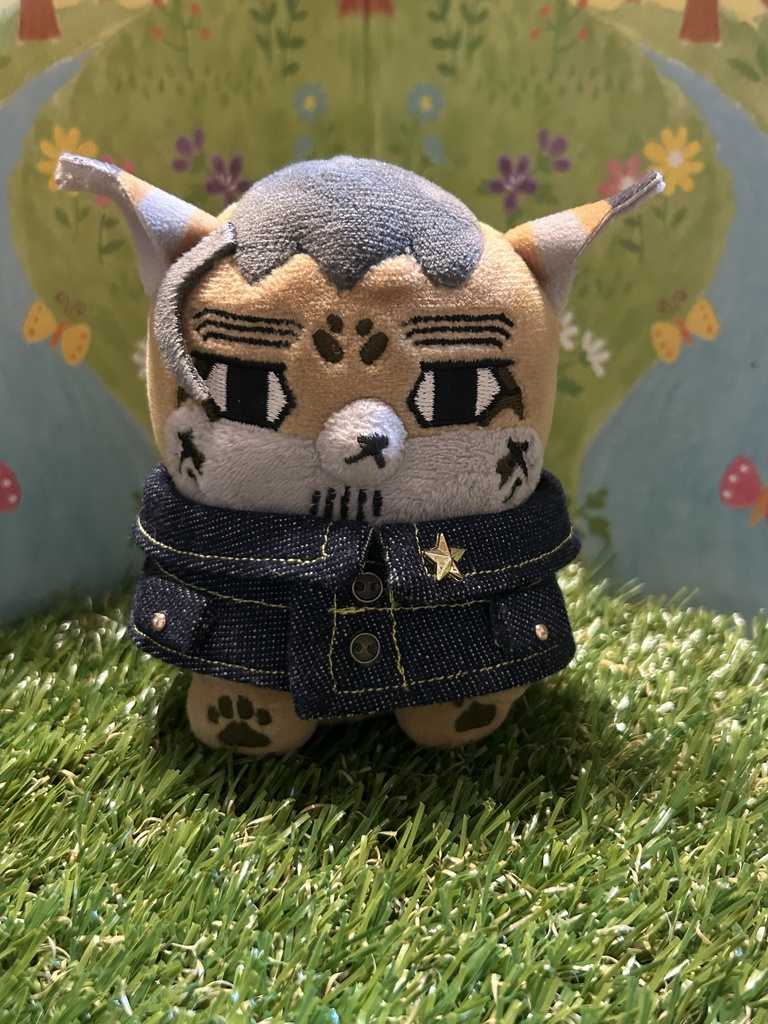 デニム風てるてるトップス