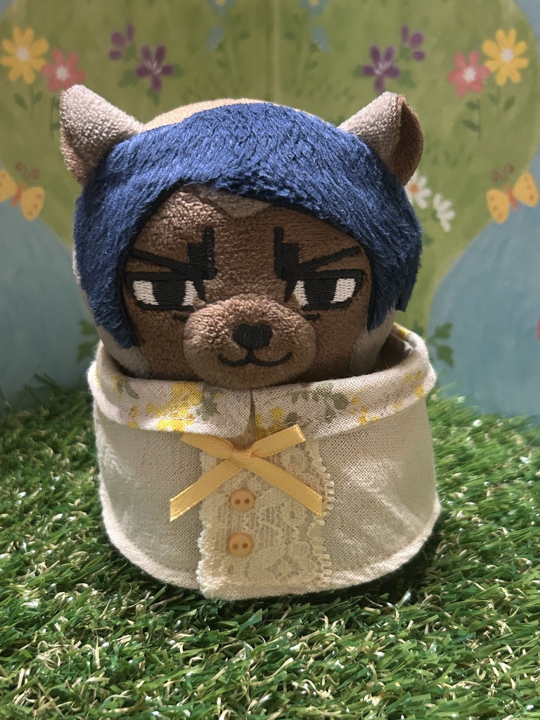 ミモザ襟リボンてるてるトップス