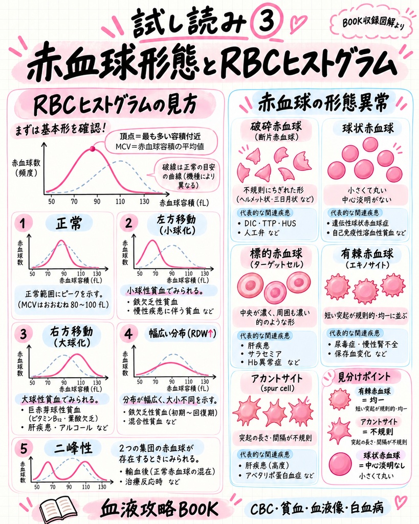 血液攻略BOOK|CBC・貧血・血液像・白血病