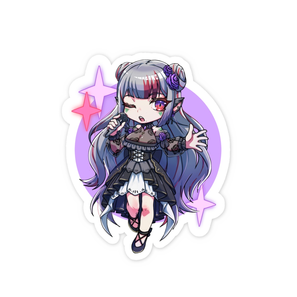 スマホステッカー(アイドル衣装ver.)