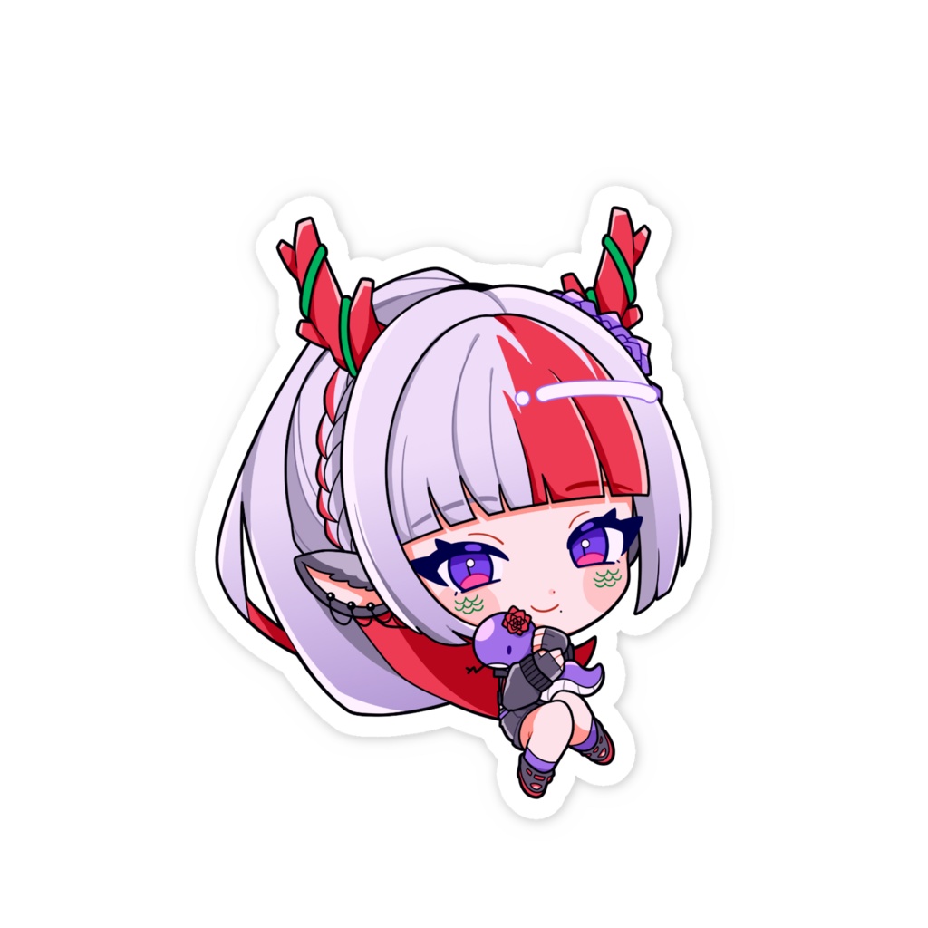 スマホステッカー(FPS衣装ver.)