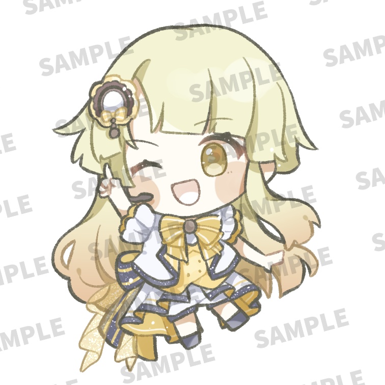 キラキラアクキー　こころ
