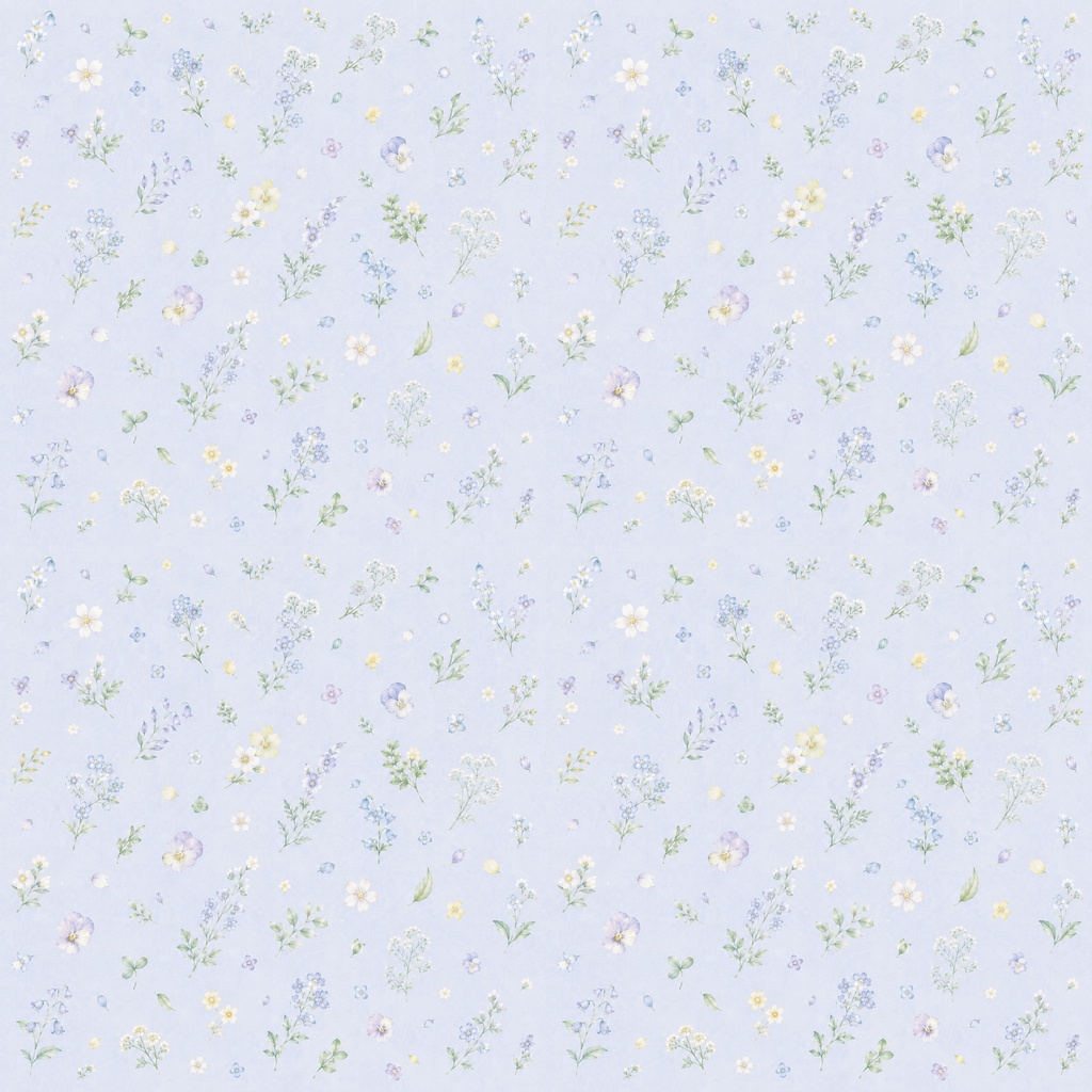 Spring Pastel Collection|春色水彩デジタルペーパー12柄セット|真生 シームレス6柄+通常6柄【商用利用OK】