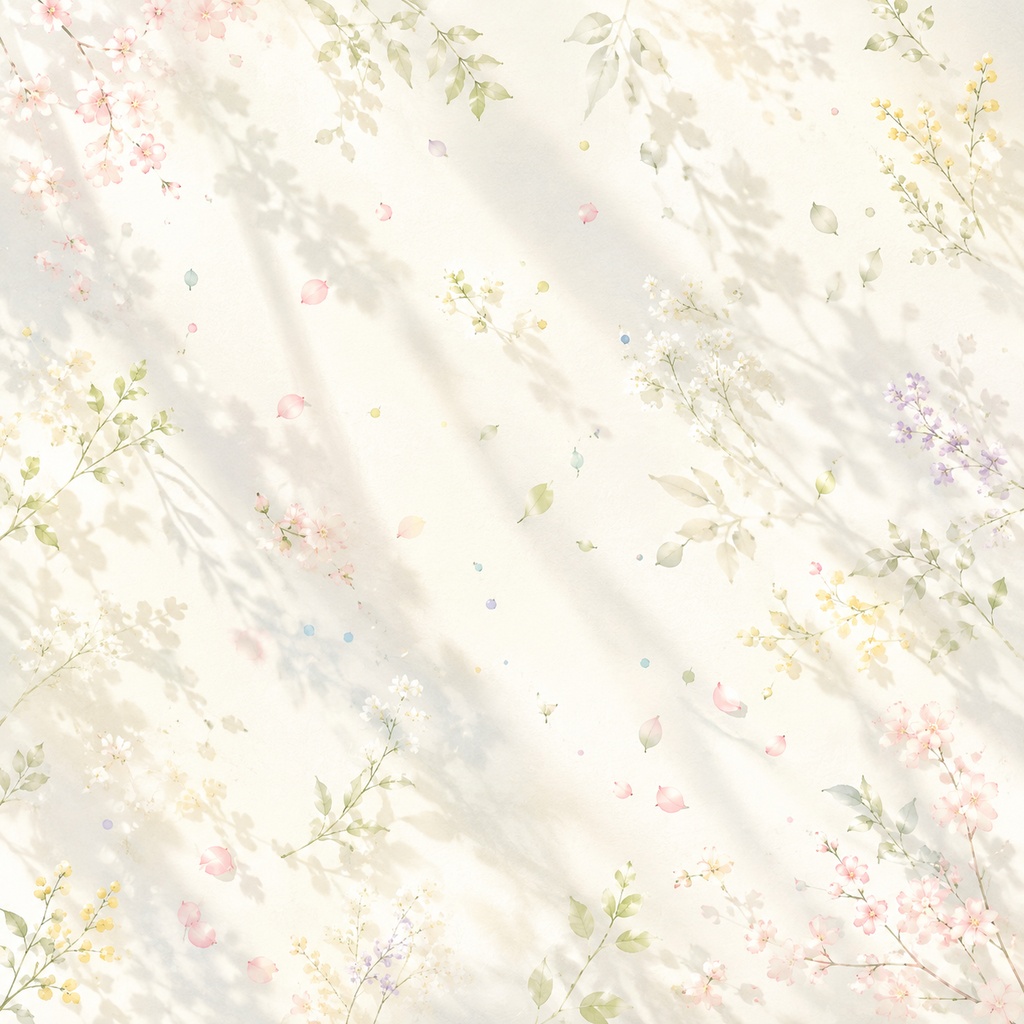 Spring Pastel Collection|春色水彩デジタルペーパー12柄セット|真生 シームレス6柄+通常6柄【商用利用OK】