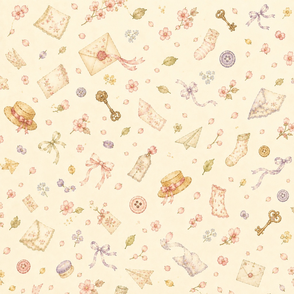 Spring Pastel Collection|春色水彩デジタルペーパー12柄セット|真生 シームレス6柄+通常6柄【商用利用OK】