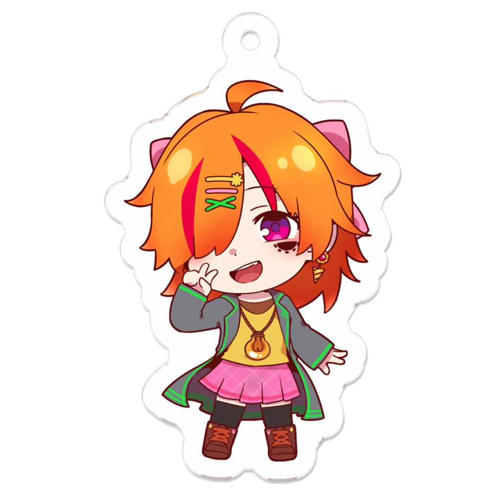 晴ノ日らいこ-アクリルキーホルダー