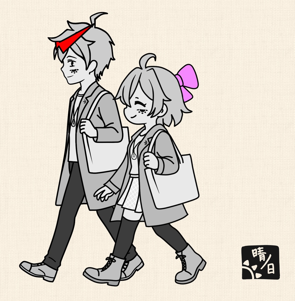 晴ノ日兄妹_トートバッグ