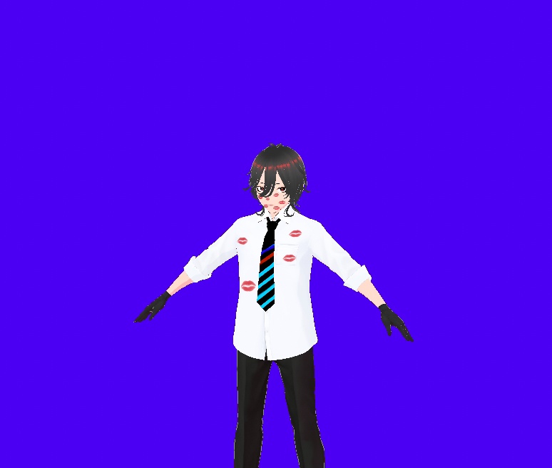 Kissed School Boy Vtuber Avatar.vrm