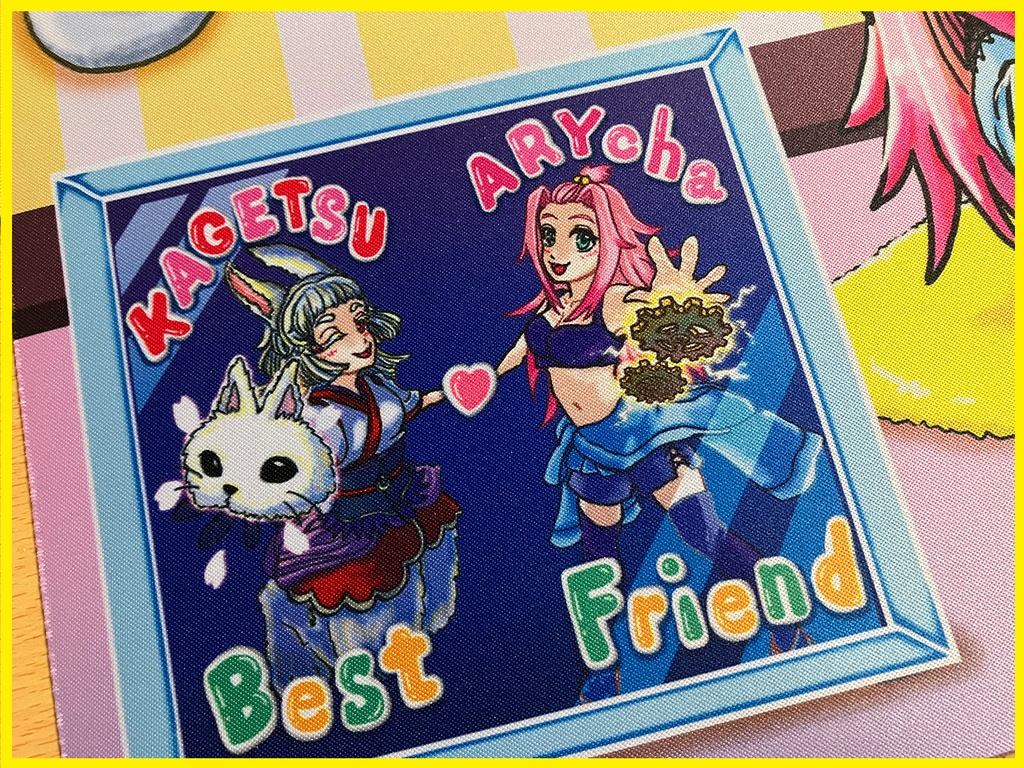 【受注販売予約】カゲツ&ありぃちゃプレイマット