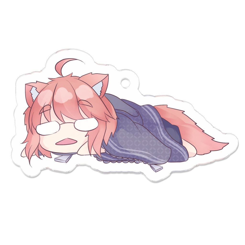 ぐでたぬアクリルキーホルダー