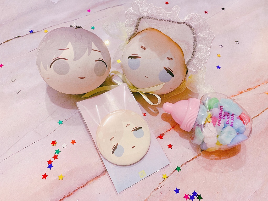 子いのち-缶バッジ各種単体