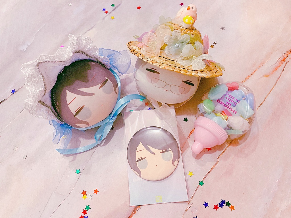 子いのち-缶バッジ各種単体