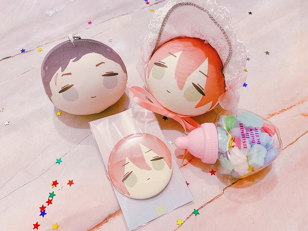 子いのち-缶バッジ各種単体
