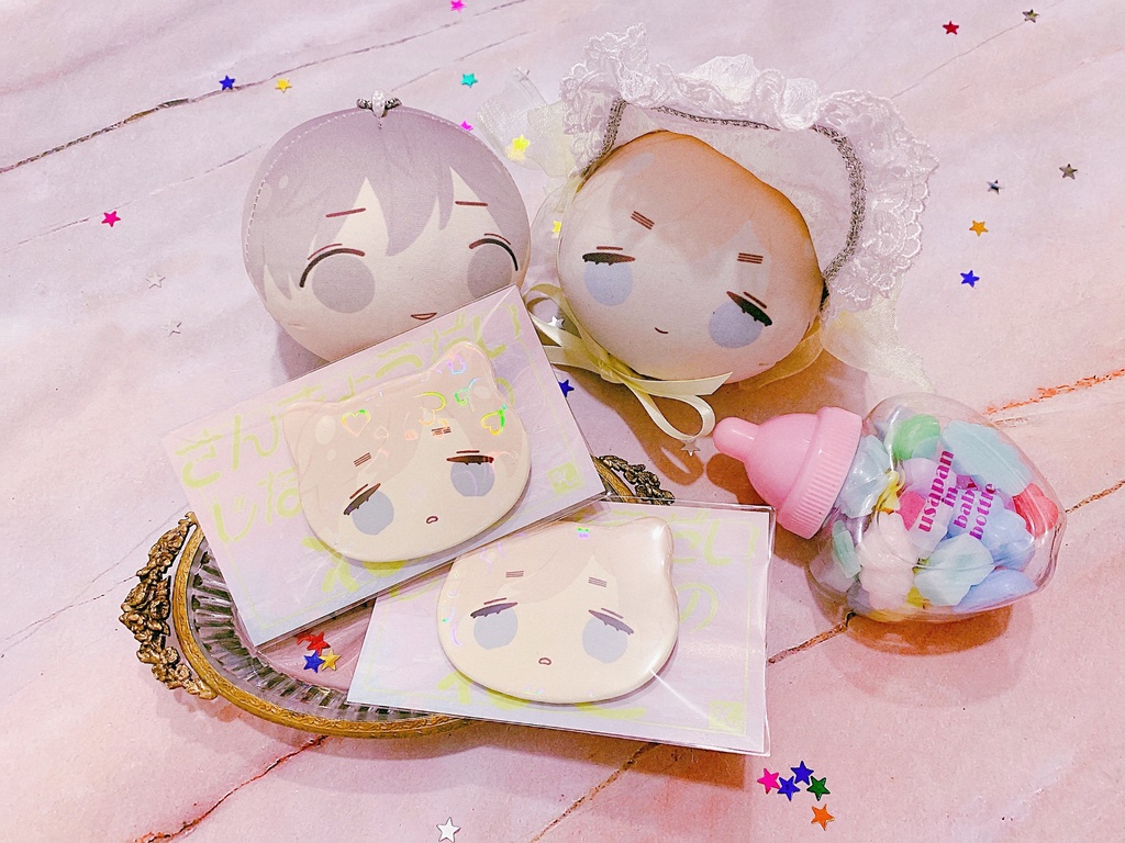 子いのち-缶バッジ各種単体