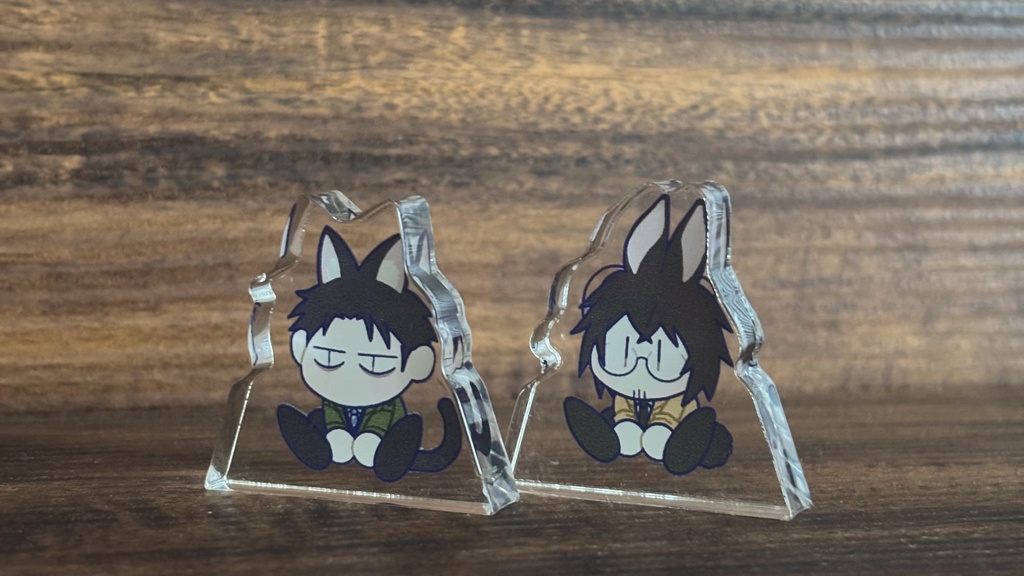 ねこました・うさやしき アクリルブロックセット