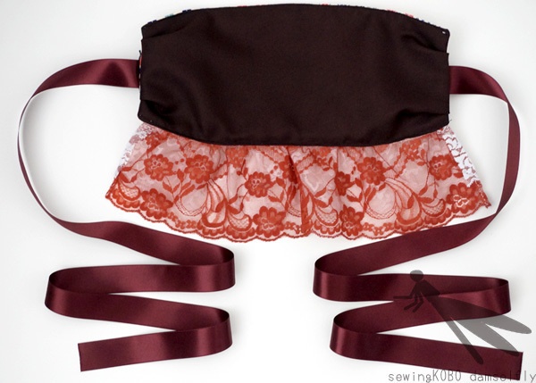 自在ヘッドドレス 和ロリ風