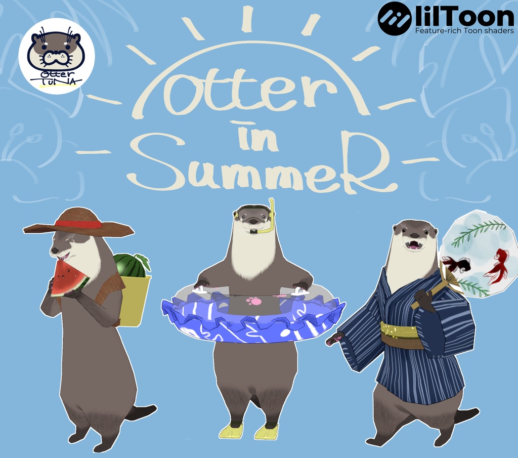 【ツナくん専用衣装】Otter in Summer！【おまけ付きあり】