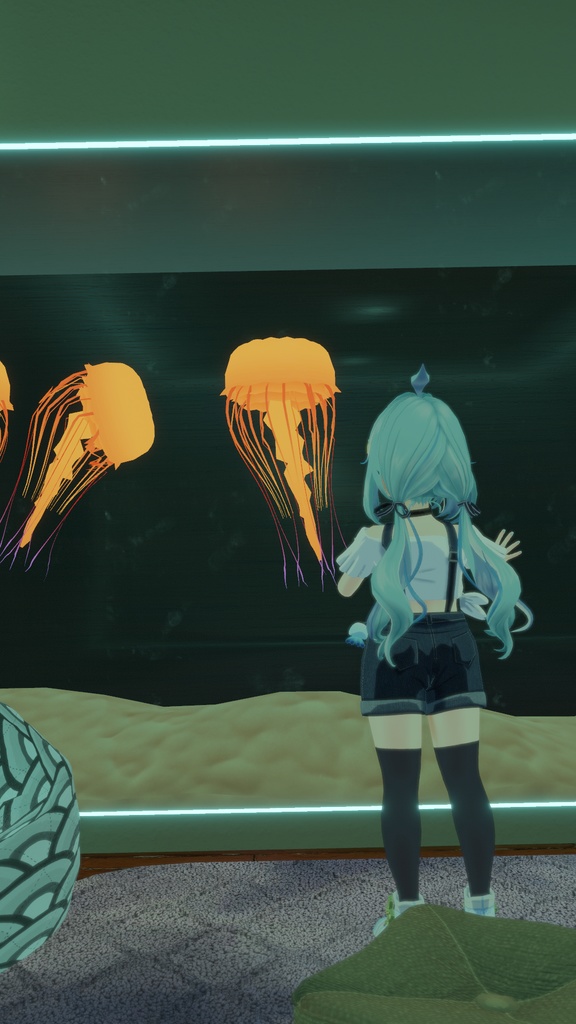 オリジナル3Ⅾモデル 海月ゆらり