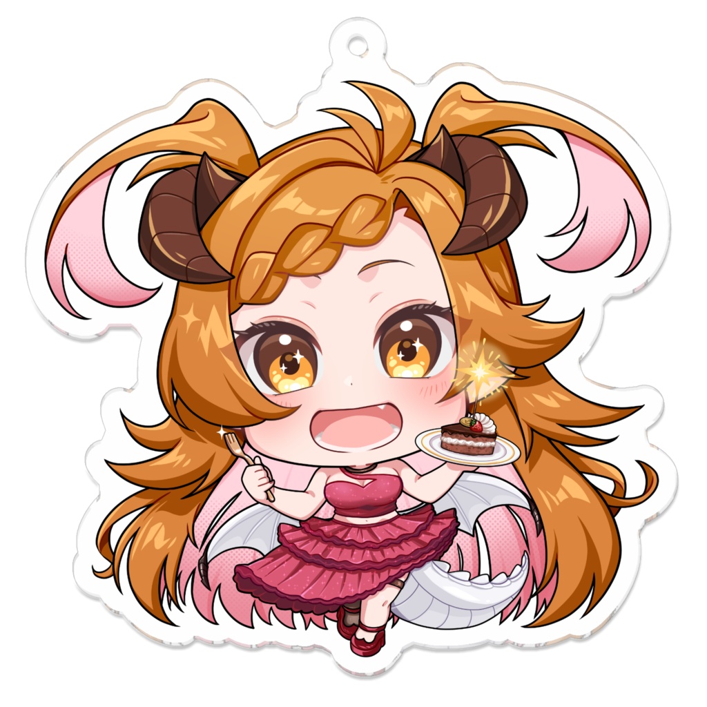 ミニキャラアクリルキーホルダー