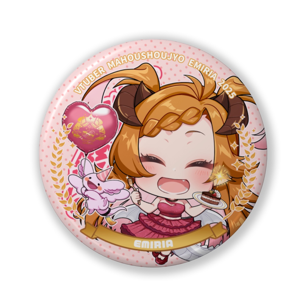 6周年ミニキャラ缶バッチ