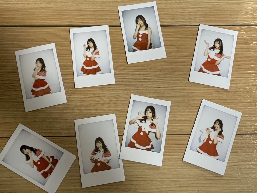 サンタコス　チェキ