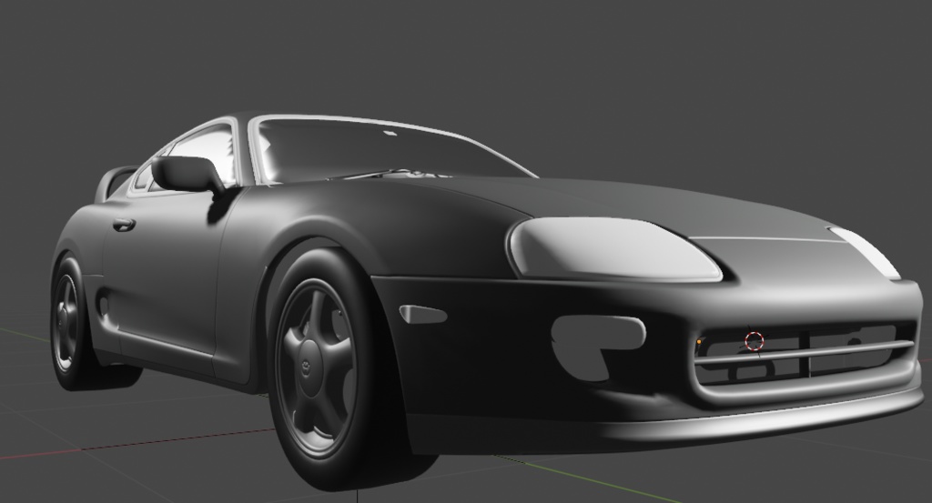 car 車 high poly All in 