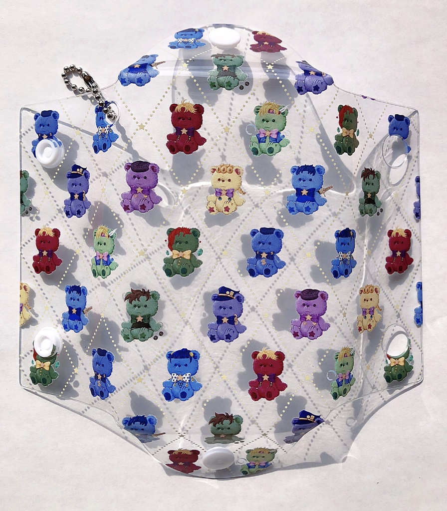 クリアマルチケース(くま)