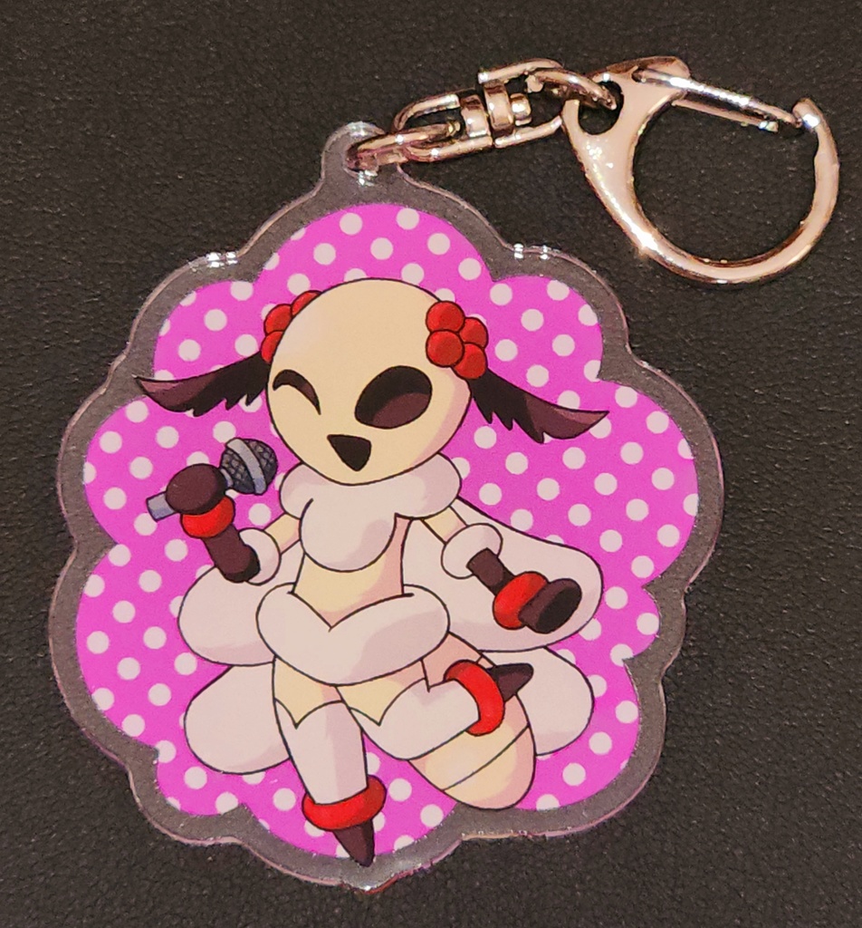 アクリルキーホルダー　モシーバ