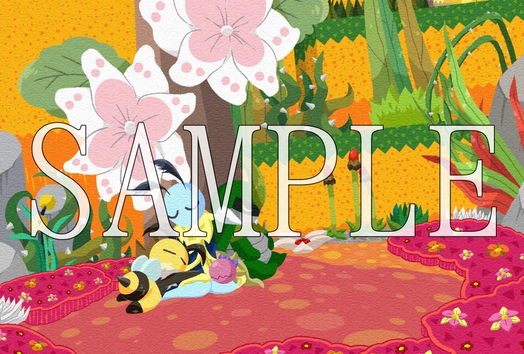 ポストカード Bug Fables