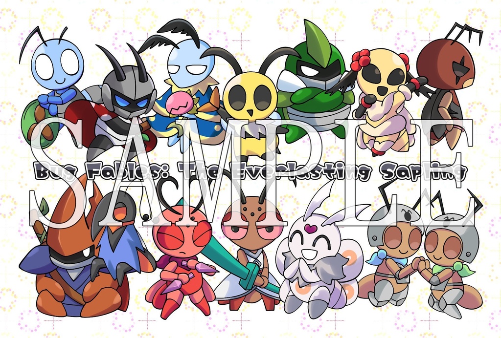 ポストカード　Bug Fables