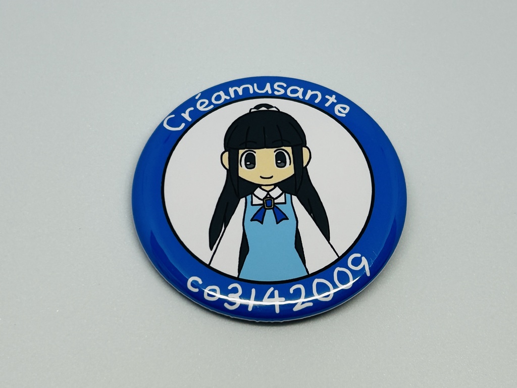 ごまぴ缶バッジ(Créamusante)