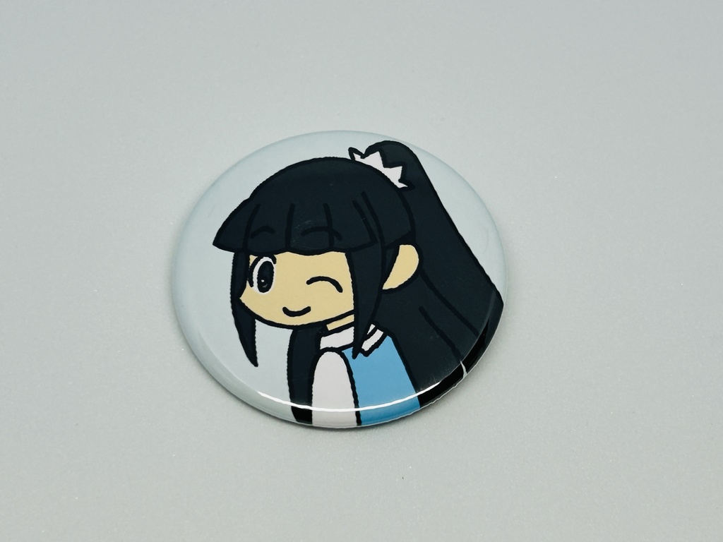 ごまぴ缶バッジ(ウィンク)