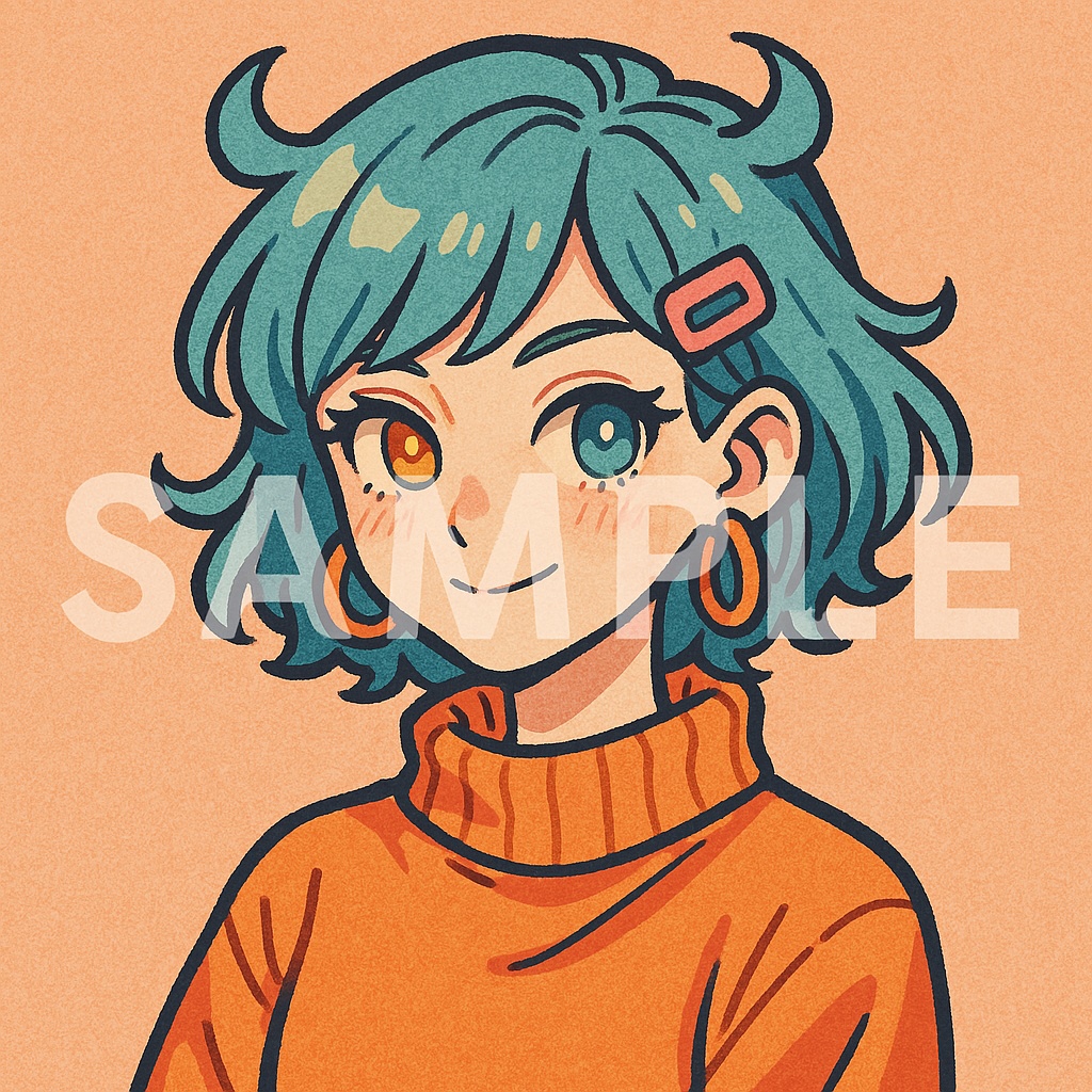 アイコン 女性 かわいい