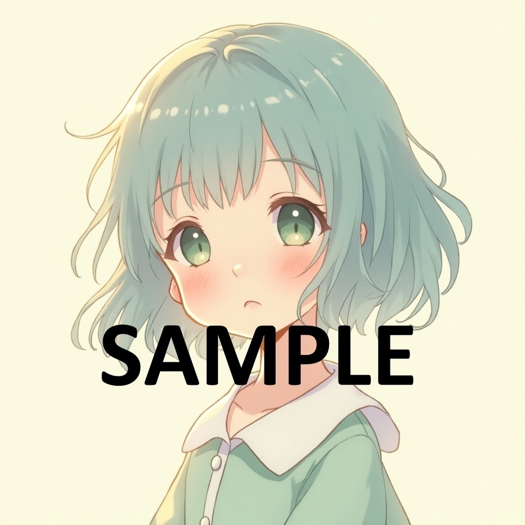 女の子　キャラクター　アイコン