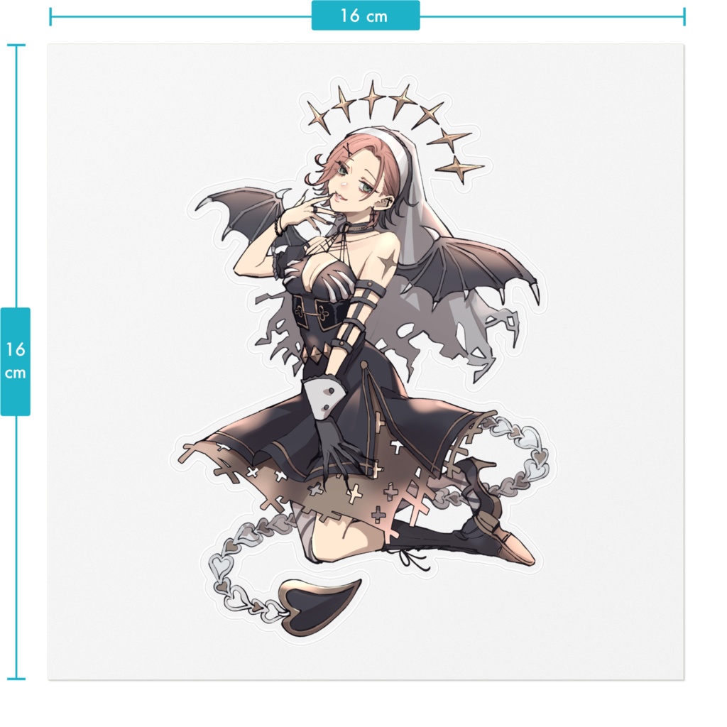 【スカルシスター】ステッカー