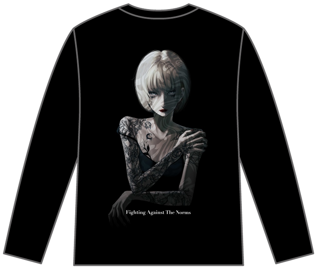 MISFITGIRL 長袖Tシャツ