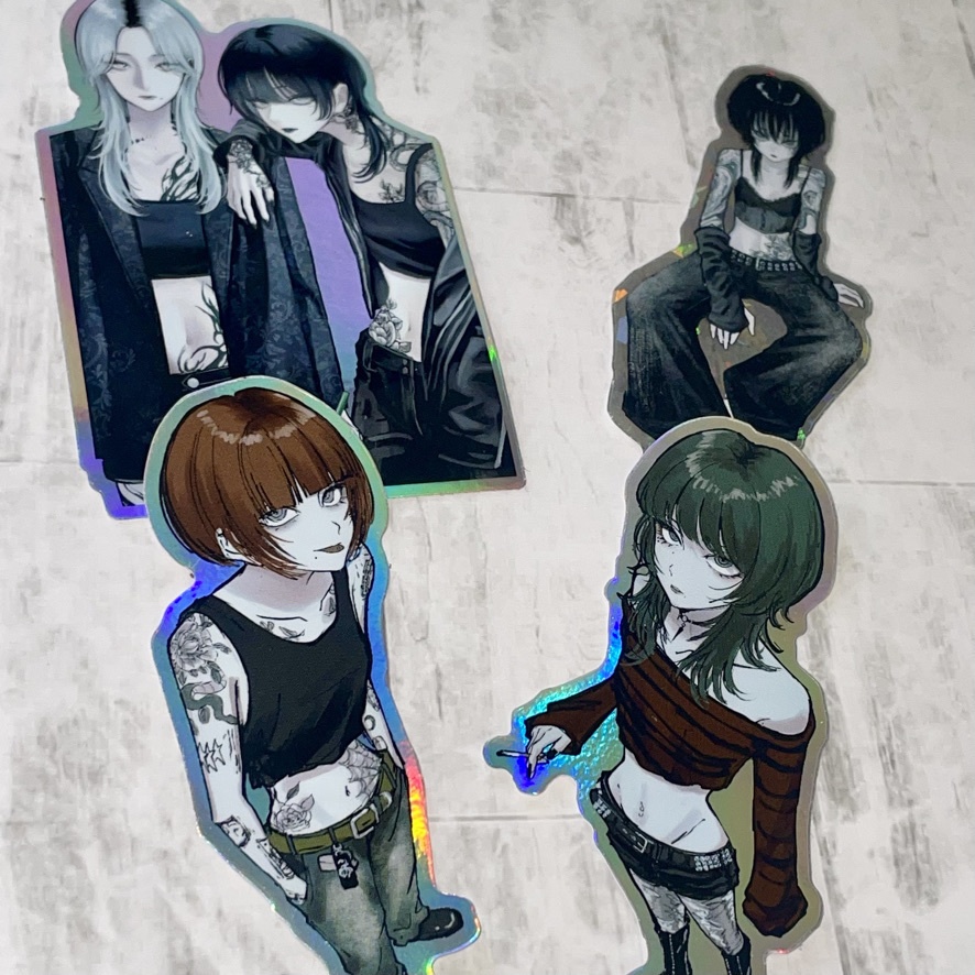 ホログラムステッカー 大