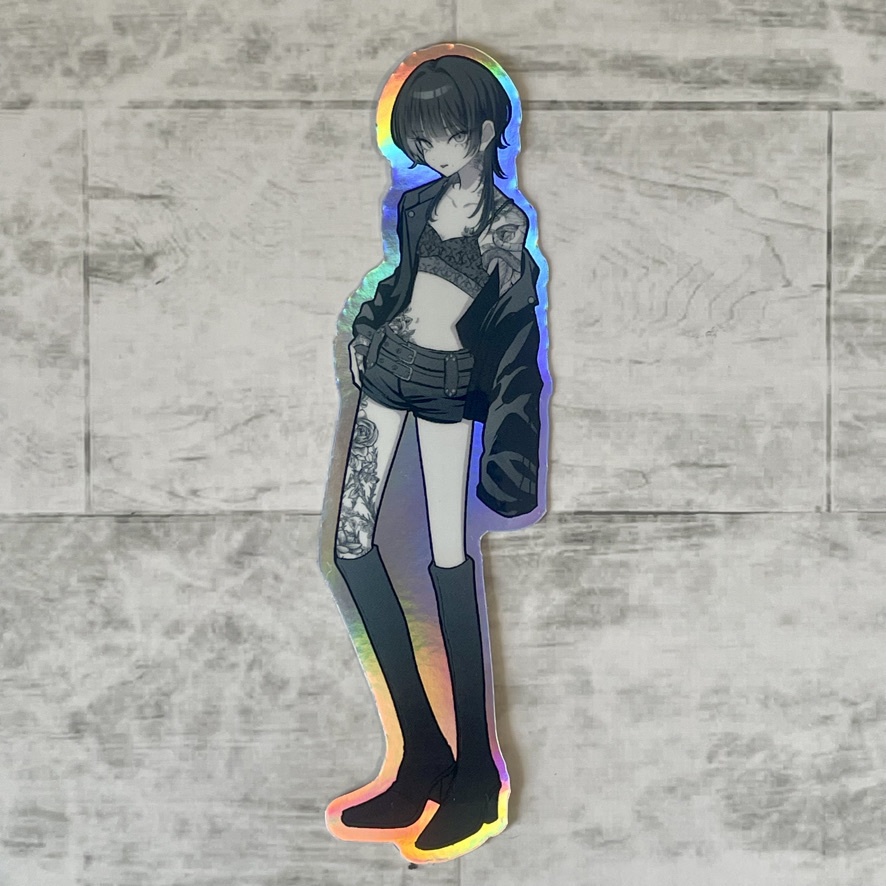 ホログラムステッカー 特大