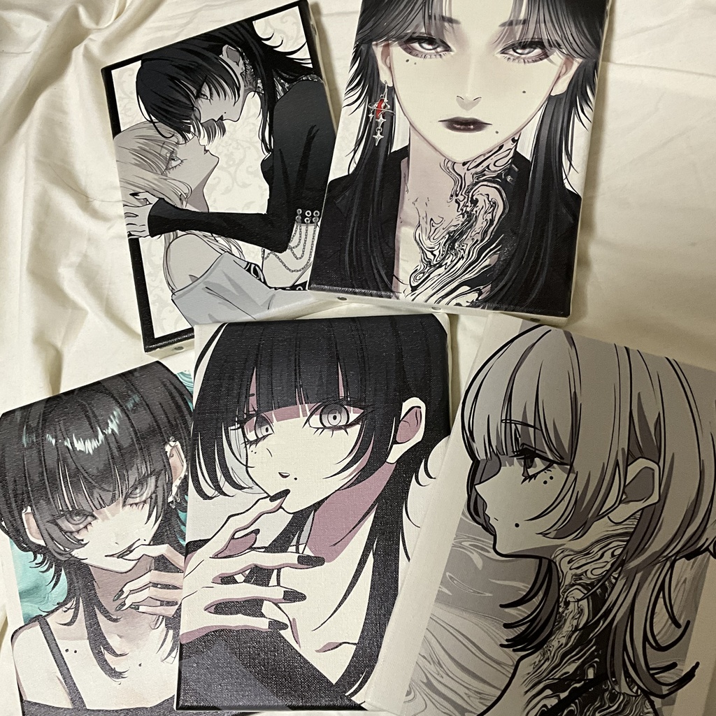 ミニキャンバスプリント5種