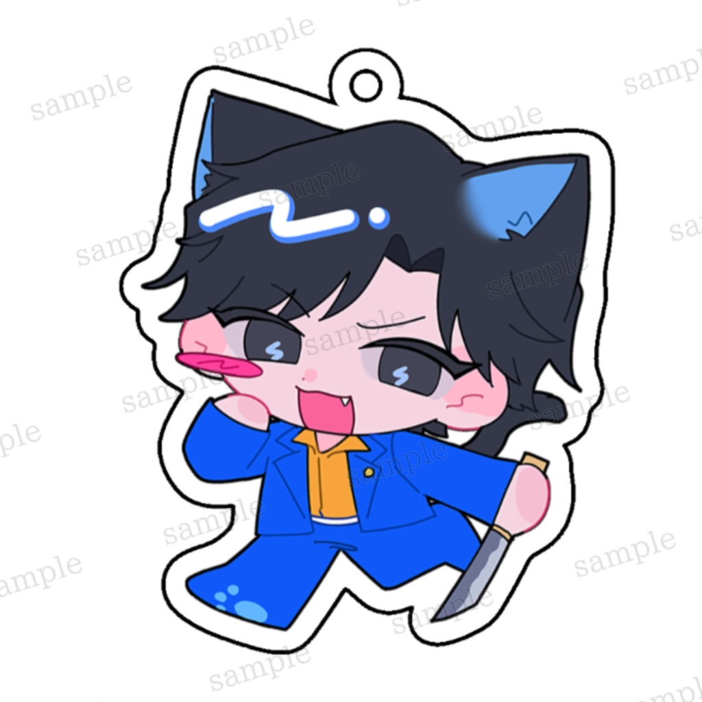 にゃんだふるキーホルダー